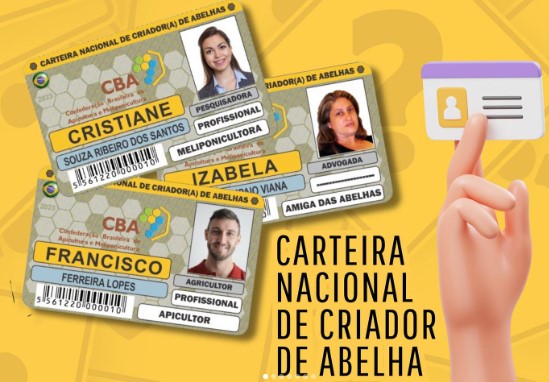 carteira apicultores CBA