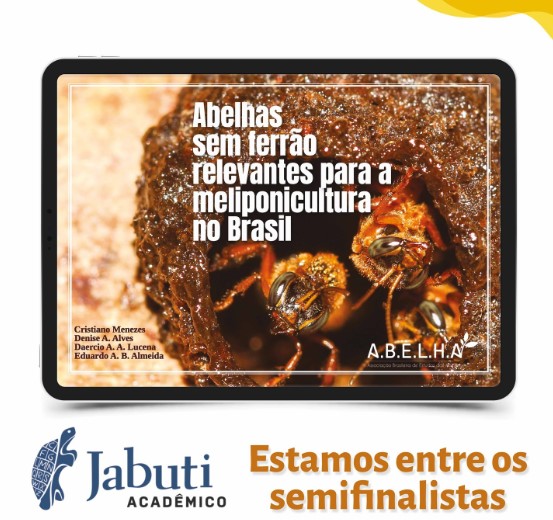 Jabuti 2024 ebook abelhas sem ferrao semifinalista