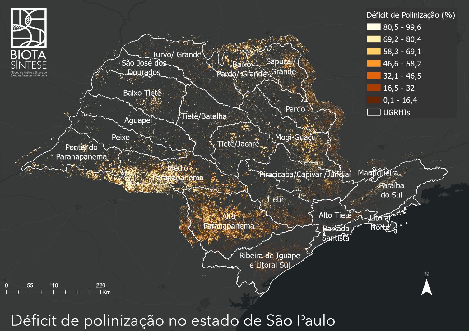 Mapa polinizacao